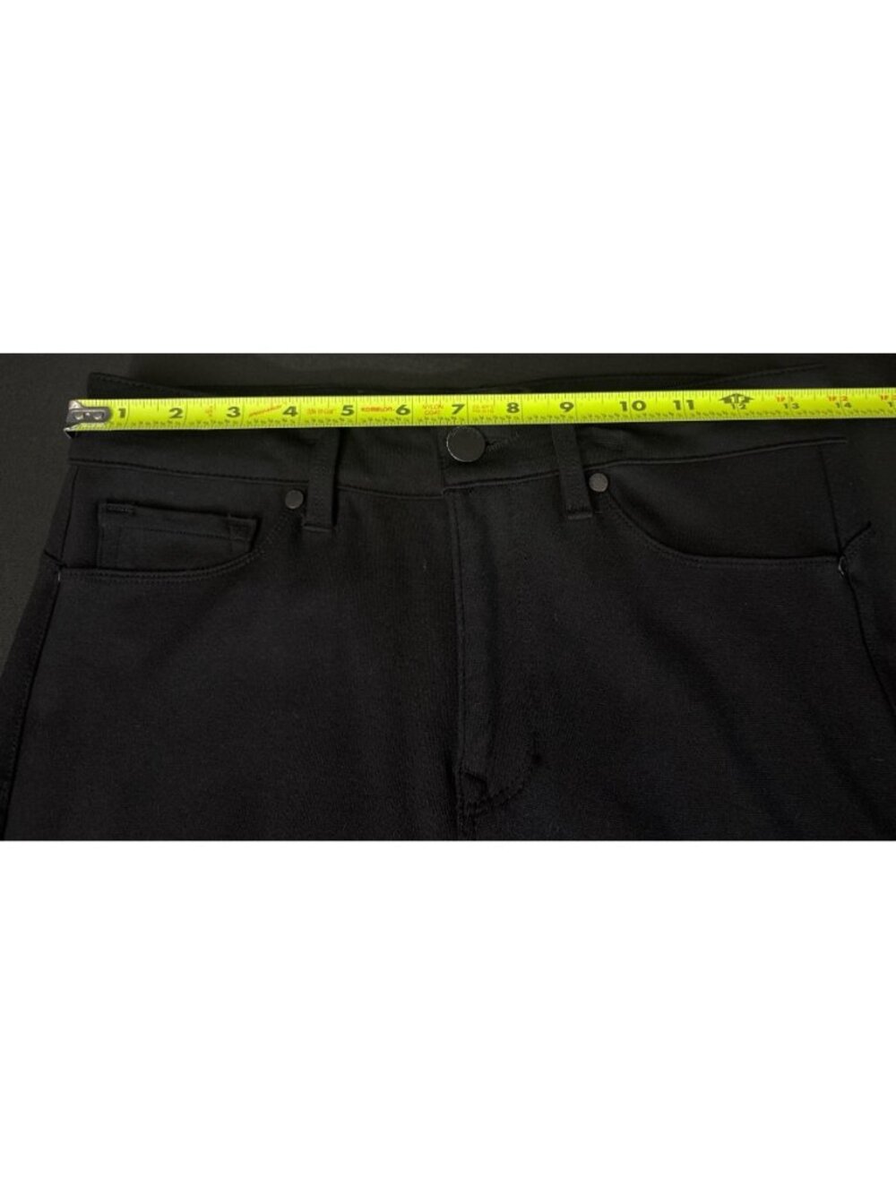 Eva Longoria Women's Black Skinny Slim Fit Jeggings Stretchy Pants High Rise 10 - Picture 16 of 16